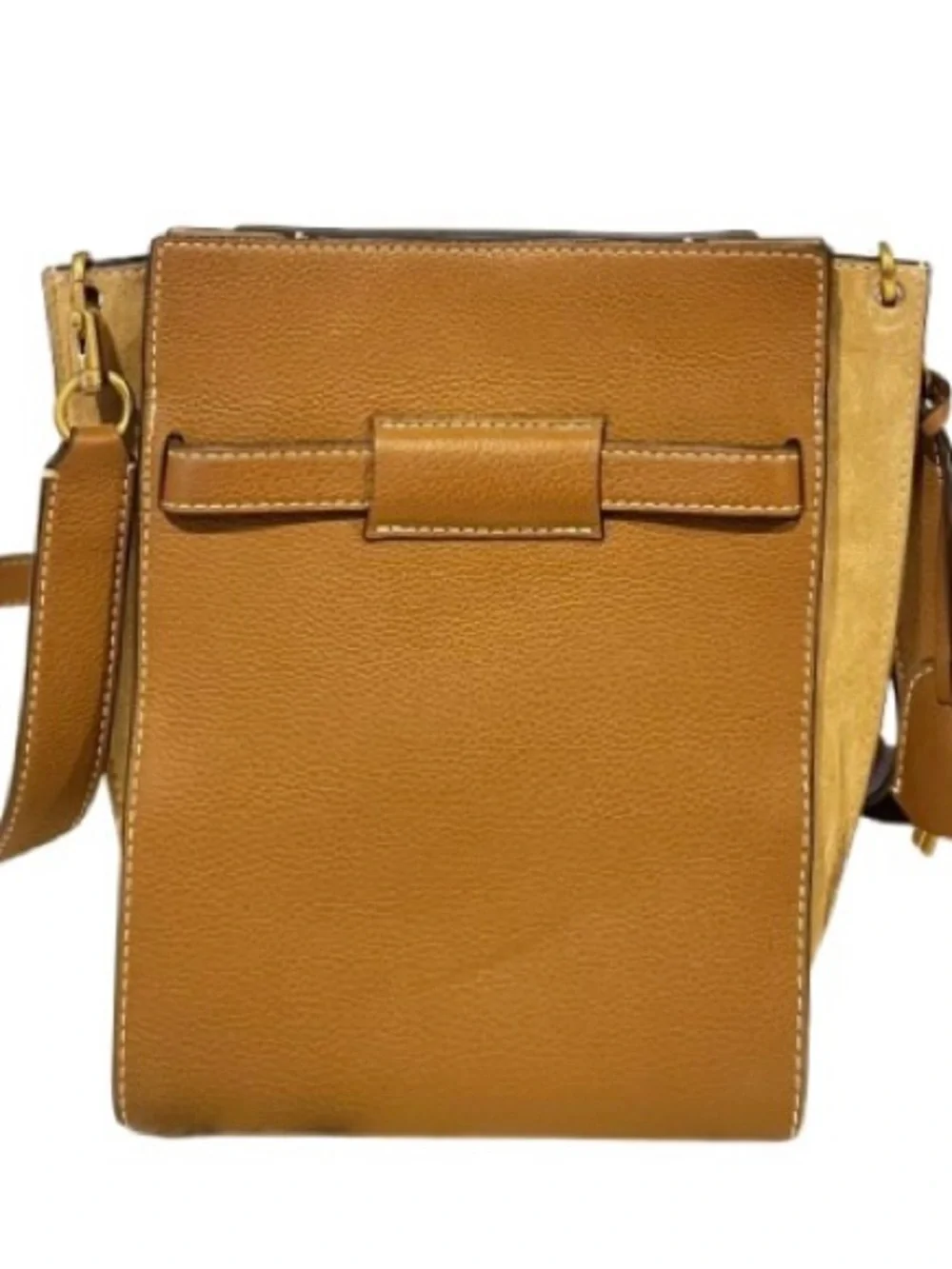 TORY BURCH- Lee Radziwill Leather Double Bucket Bag. MINT CONDITION